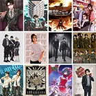 Плакаты из японского аниме атака на Титанов, декоративные художественные постеры Леви ривайл Rival Аккермана, домашний декор, комнатный холщовый плакат