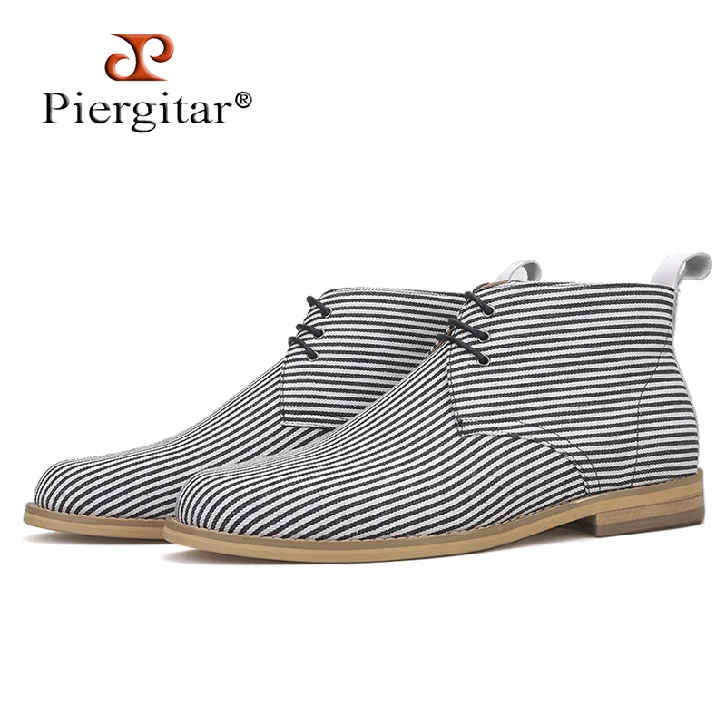 Piergitar/ г., серые цвета, британский стиль, Классические мужские ботинки chukka осенне-зимние стильные мужские Ботильоны мужские повседневные ботинки ручной работы