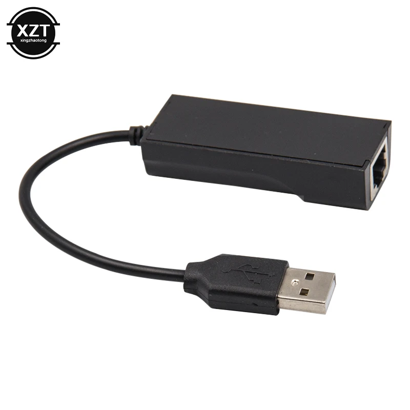 Внешний USB 2 0 Сетевая карта мини флеш накопитель к RJ45 Ethernet Lan кабель адаптер 10/100