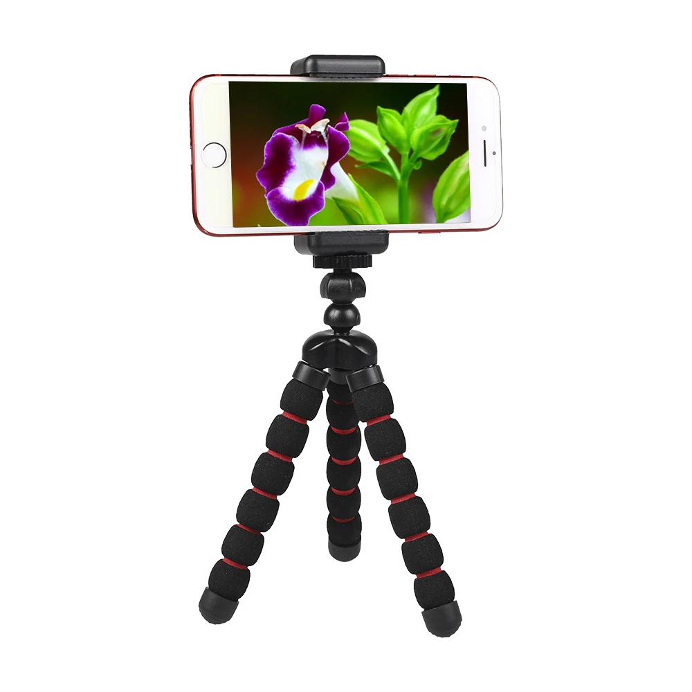 Аксессуары для камеры гибкий губчатый штатив Осьминог для Canon/Nikon/sony Go pro 7 6 5H9R Sj9 Sj8 pro DJI Осмо экшн мобильного телефона