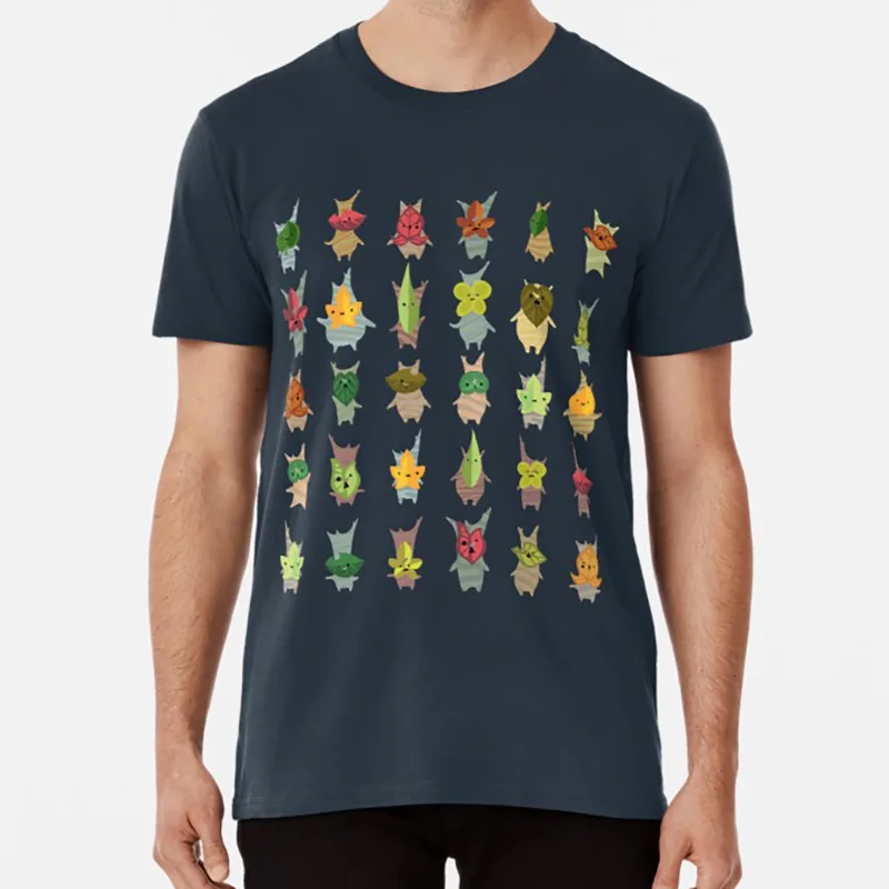 Korok вечерние футболки korok koroks legend of zelda Breathe the wild wind waker link наклейка для семян |