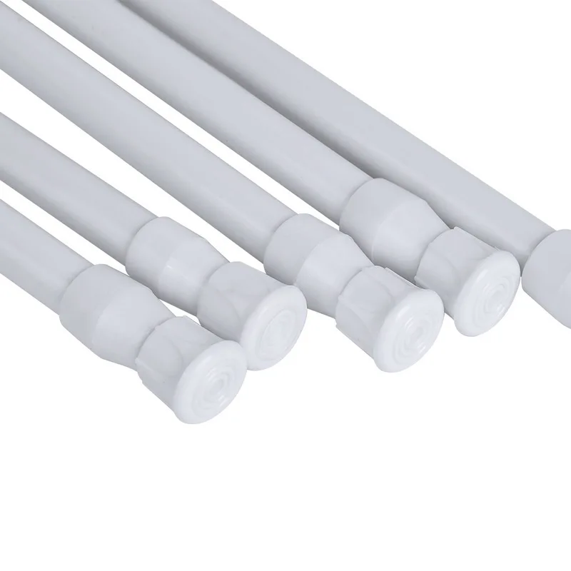 Многофункциональная телескопическая штанга для штор карбоновая стальная стойка