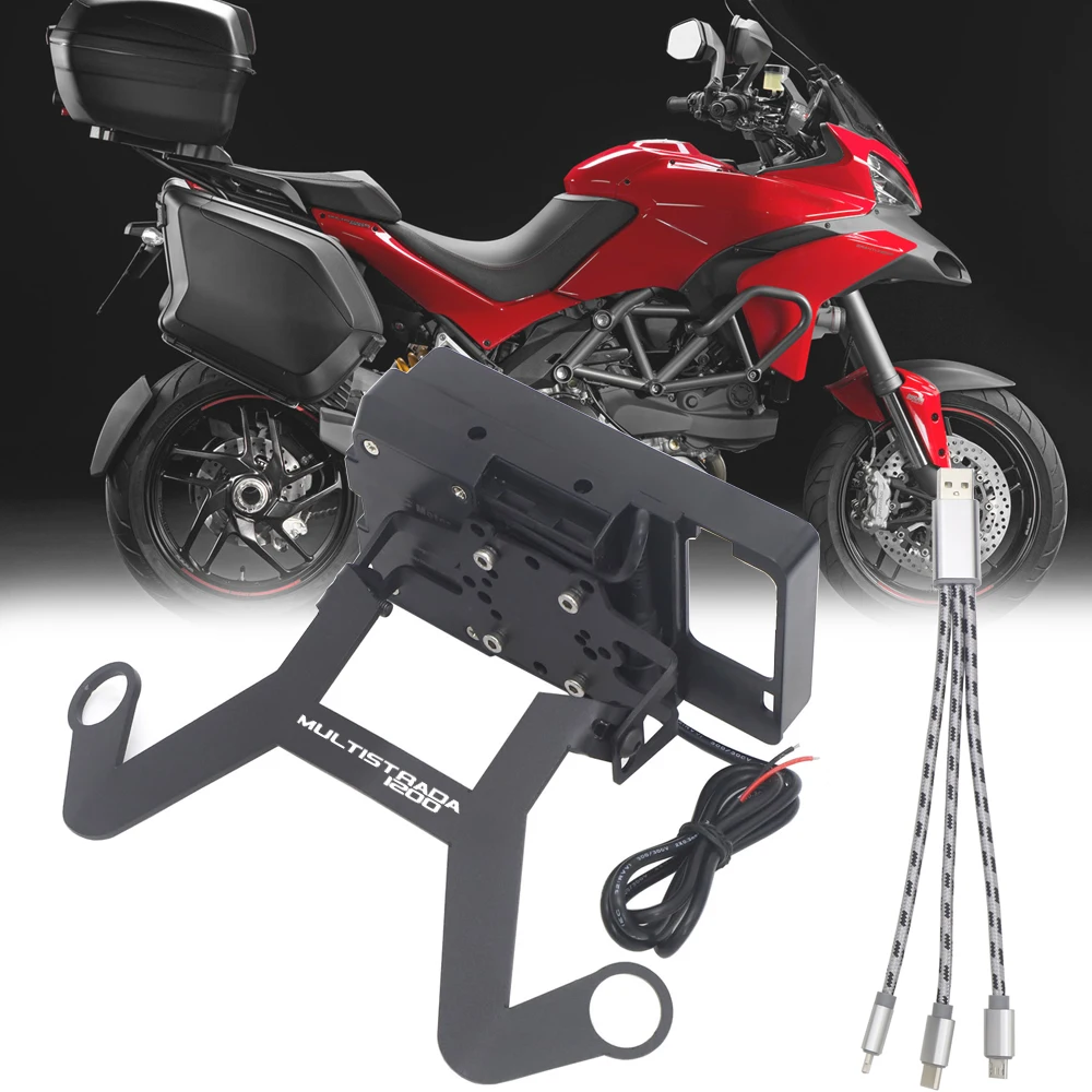 Передняя подставка для смартфона DUCATI MULTISTRADA 1200 мой 2013/14 поддержка GPS/смартфона |