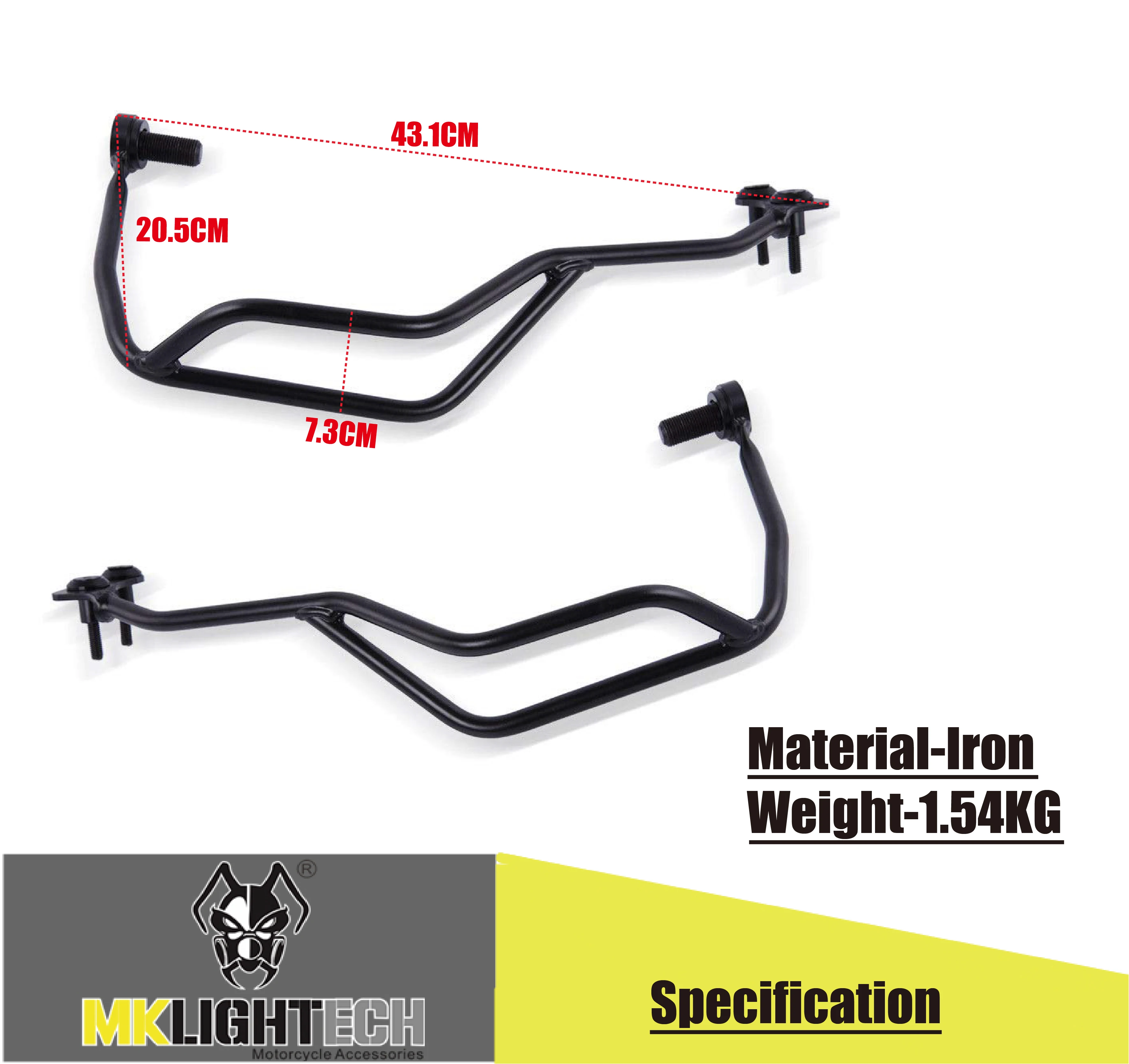 

Para Honda CRF CRF1000L 1000L Africa Twin 2016 2017 2018 2019 Fonte Da Motocicleta Handle Bar Mo Guarda Bumper Protector Quadro