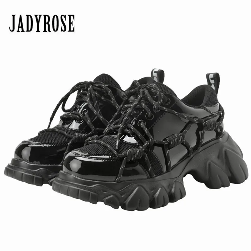Jady Rose/Новинка года; популярные женские кроссовки; обувь на плоской платформе; женская обувь на толстой мягкой подошве; женская повседневная обувь на плоской подошве; Эспадрильи на шнуровке; женские кроссовки