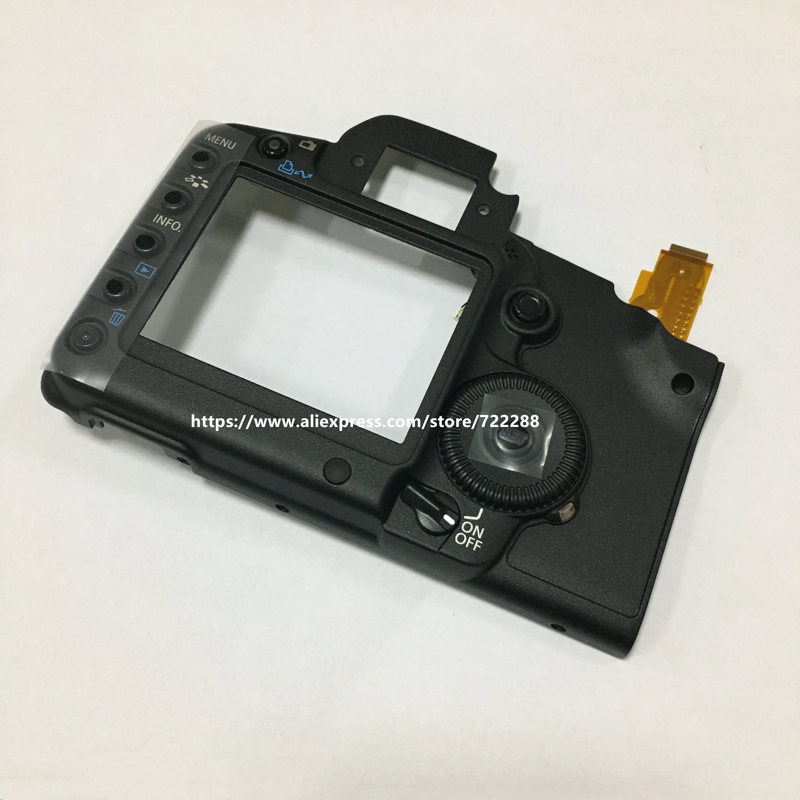 Запасные части для Canon EOS 5D Mark II задний чехол задняя крышка Ass'y с кнопкой гибкий