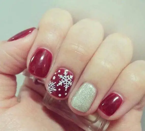 20 шт./лот Рождественская пластина для штамповки ногтей снежинки кленовый лист