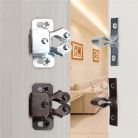 2 sets double wheel spring buckle metal touch bead furniture hinge lock type door spring cabinet card bead touch bead lock