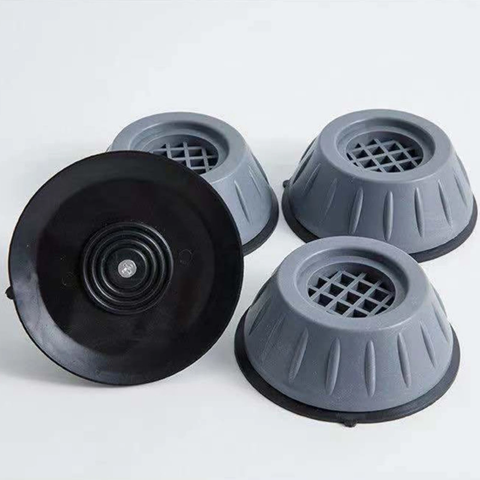 

4Pcs Universal Anti-Vibration Feet Pads Washing Machine Rubber Mat Anti-Vibration Pad Dryer Refrigerator Base Fixed Non-Slip Pad