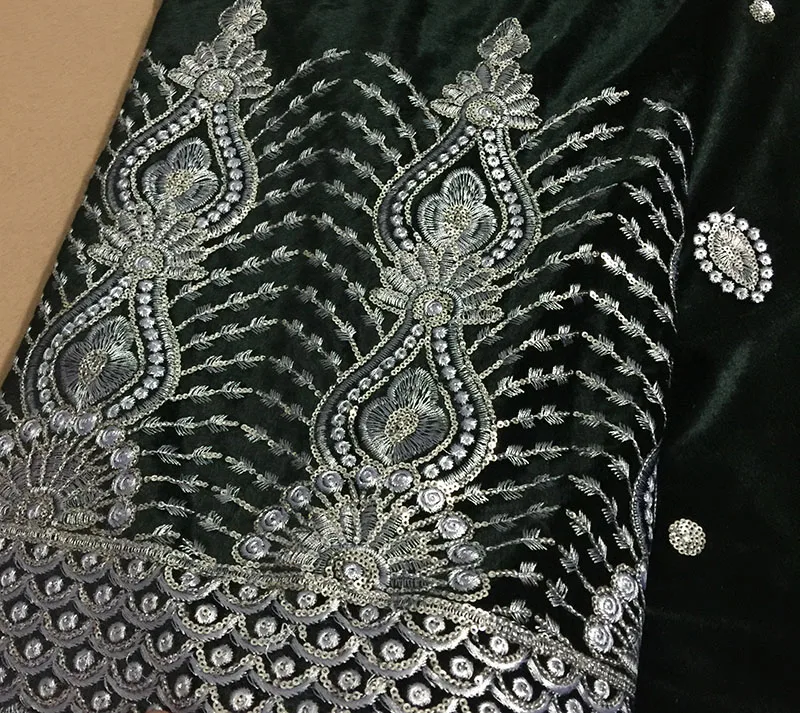 Недорогие Популярные вельветовые кружева Dirt африканская мягкая бархатная