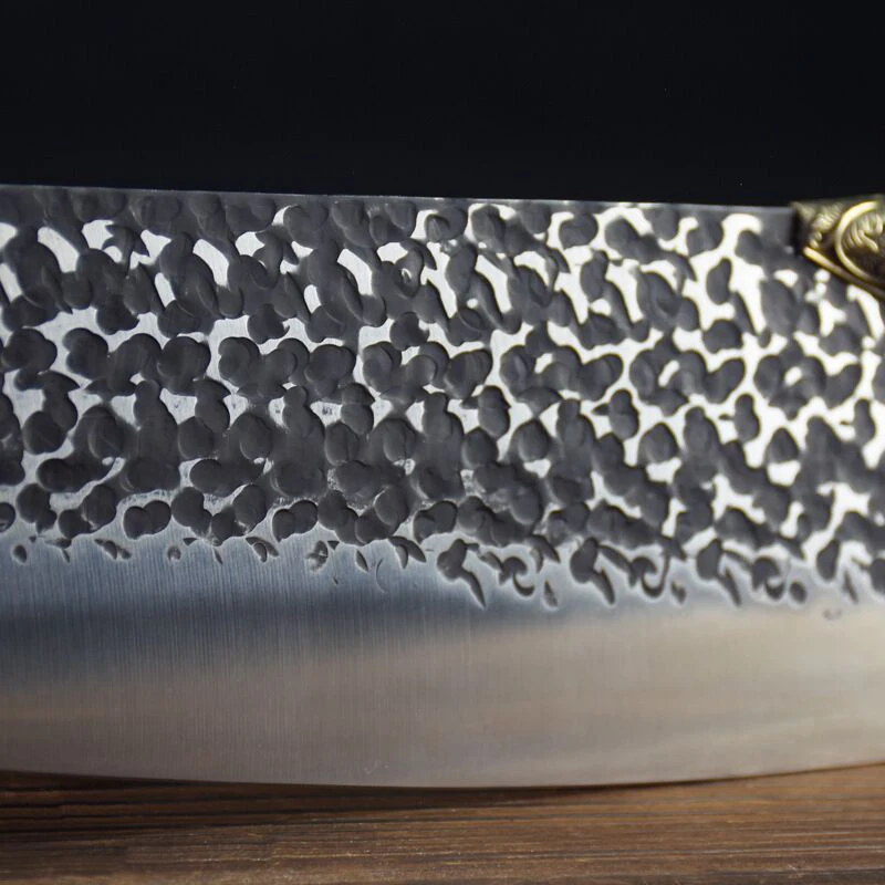 Longquan ghost hand-made кухонный нож ручной ковки Античная слайсер Ретро sharp шеф-повар