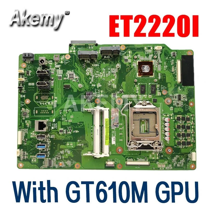 

Новая материнская плата Akemy ET2220I Mainboard для ASUS ET2220I ET2220 All-in-one Материнская плата 100% тест в порядке с GT610M GPU