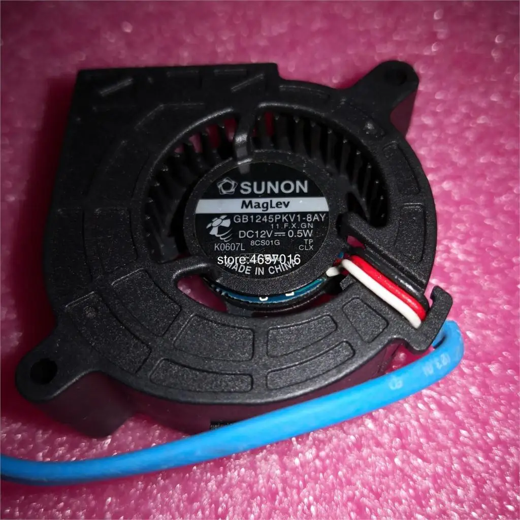 SUNON GB1245PKV1-8AY 11. F. X. GN 12V 0,5 W 4520 центробежный проектор вентилятор 3 провода