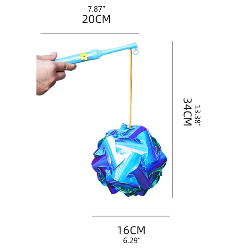 Цветной светящийся портативный мигающий светодиодный светильник детская