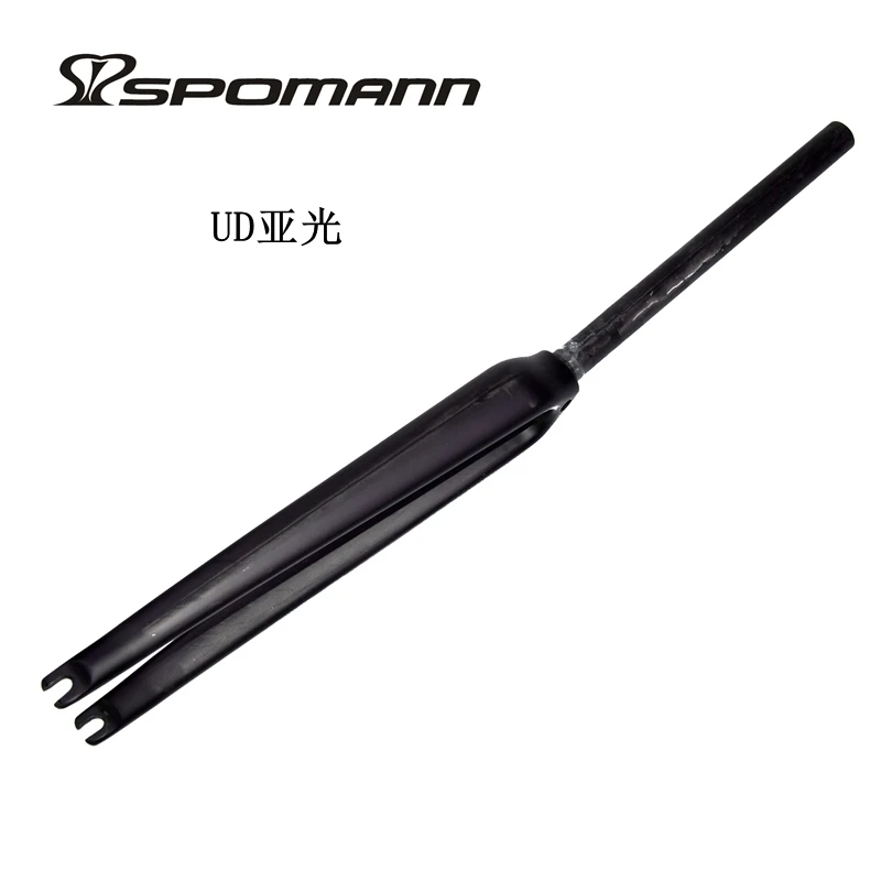 

Newest 700C 25.4mm Racing Road bike glossy matt 3K UD full carbon fibre fork Track Fixed Gear bicycle front fork Free shipping