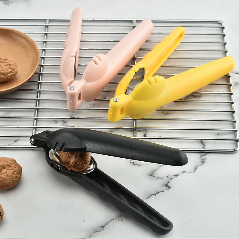

Nut Opener Cutter Gadgets 2 In 1 Quick Chestnut Clip Walnut Pliers Metal Nutcracker Sheller Kitchen Tools Stainless Steel