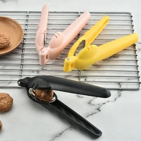 nut opener cutter gadgets 2 in 1 quick chestnut clip walnut pliers metal nutcracker sheller kitchen tools stainless steel