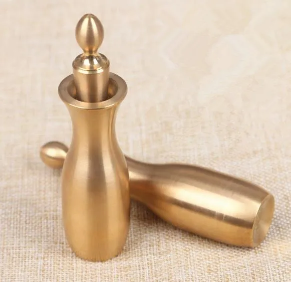 Бутылка для табака из чистой меди с большой емкостью металлический дозатор