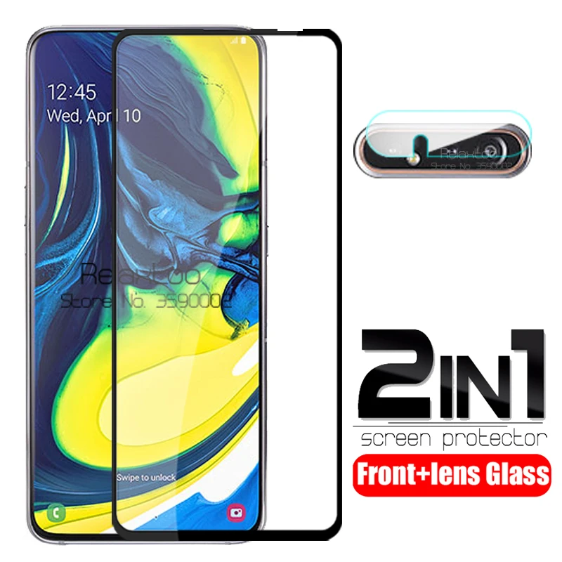 Защитное стекло для объектива камеры 2 в 1 samsung galaxy a80 2019 a 80 80a A805F 6 7 дюйма защита