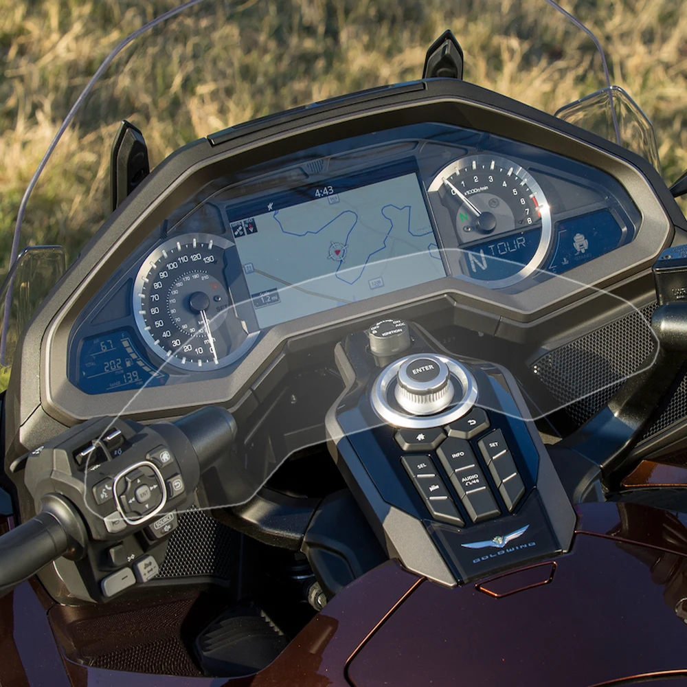 Для Honda Goldwing GL1800 2018-UP Спидометр Защитная пленка экран анти синий свет кластера