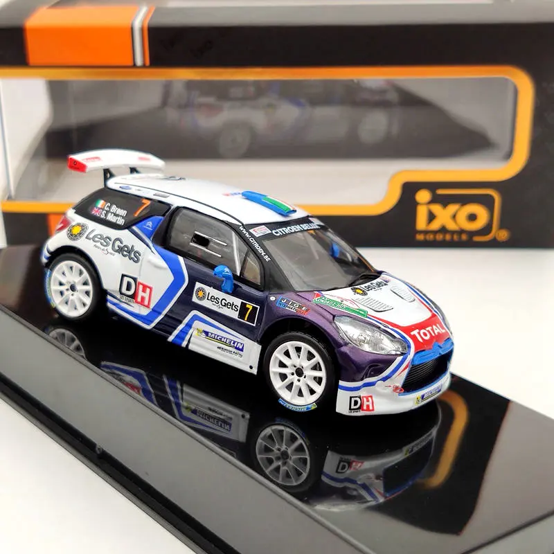 IXO 1:43 для Citroen DS3 R5 #7 Rallye Du Condroz Huy 2016 RAM652 литье под давлением Ограниченная серия| |