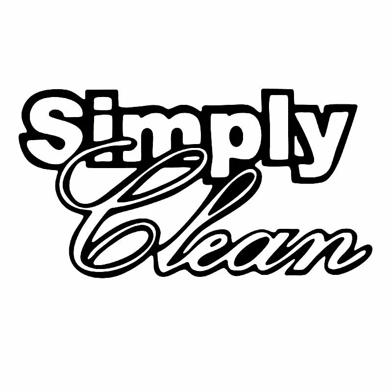 

16X8.6CM просто очистить Jdm наклейка для автомобиля виниловые наклейки в виде Фотообоев c переводными картинками