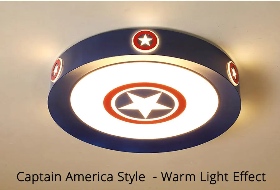Cartoon Led Chandelier Lights Princess Boys Bedroom Dimmable Iron Lamp Fixture Modern Kid Children Girls' Room Lampadari Lustres