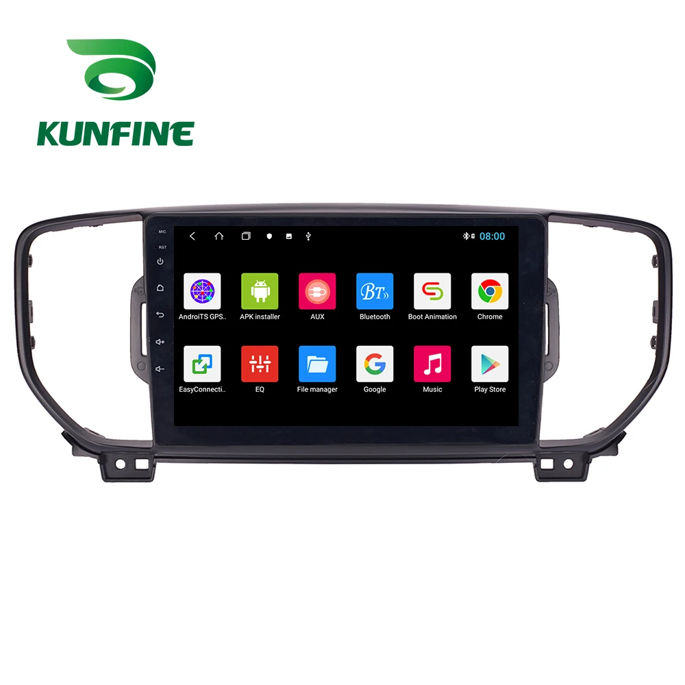 Автомагнитола для KIA KX5 Sportage R 2016-2018 цветной Восьмиядерный 1024*600 Android 10 0