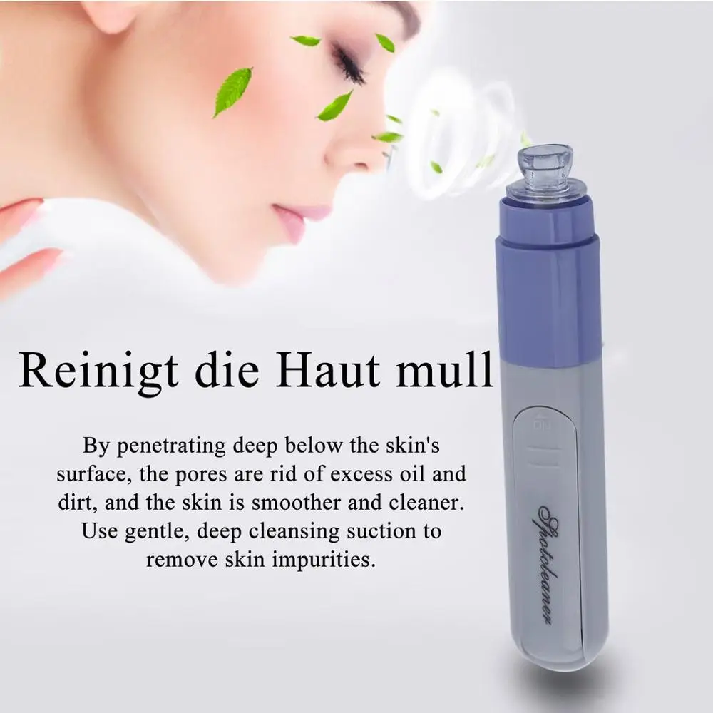 Портативное горячее очищающее средство для пор лица очистки омертвевшей кожи