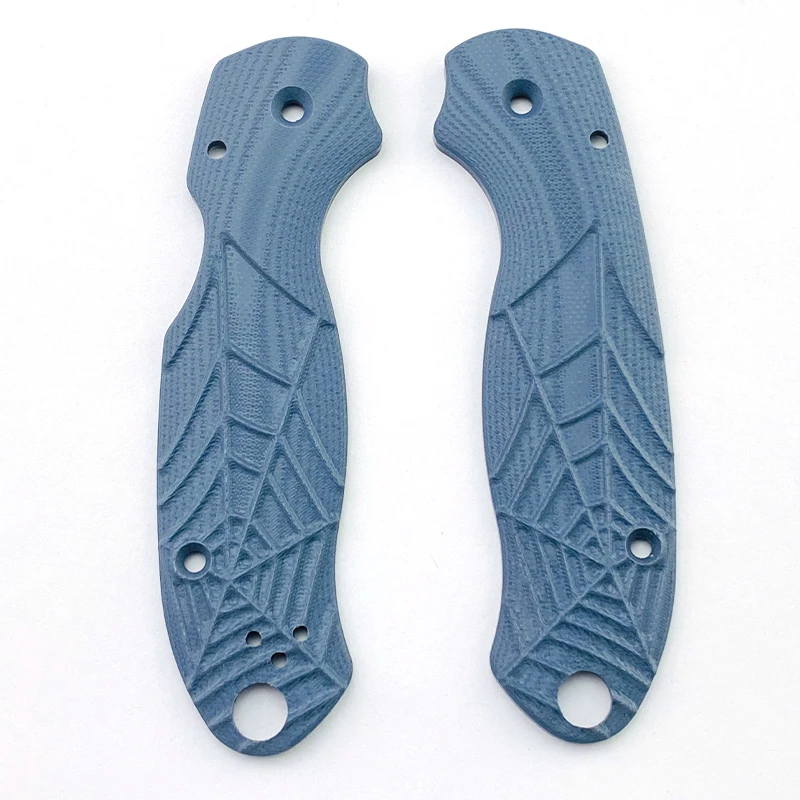 1 пара оранжевых ручек для ножа G10 Spider Web Design ручки паука Para 3 C223 складной нож