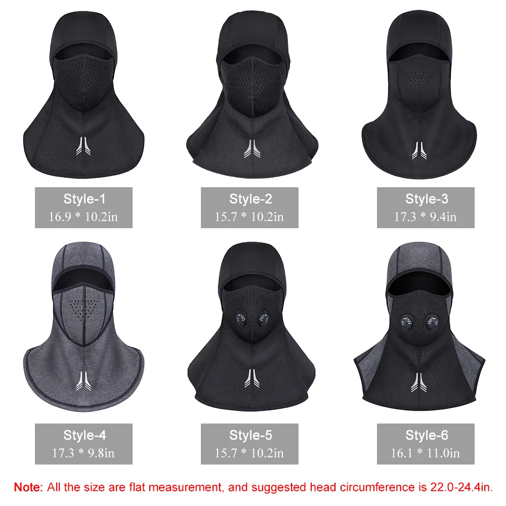 Популярная новая зимняя термальная Флисовая Балаклава маска для лица теплая