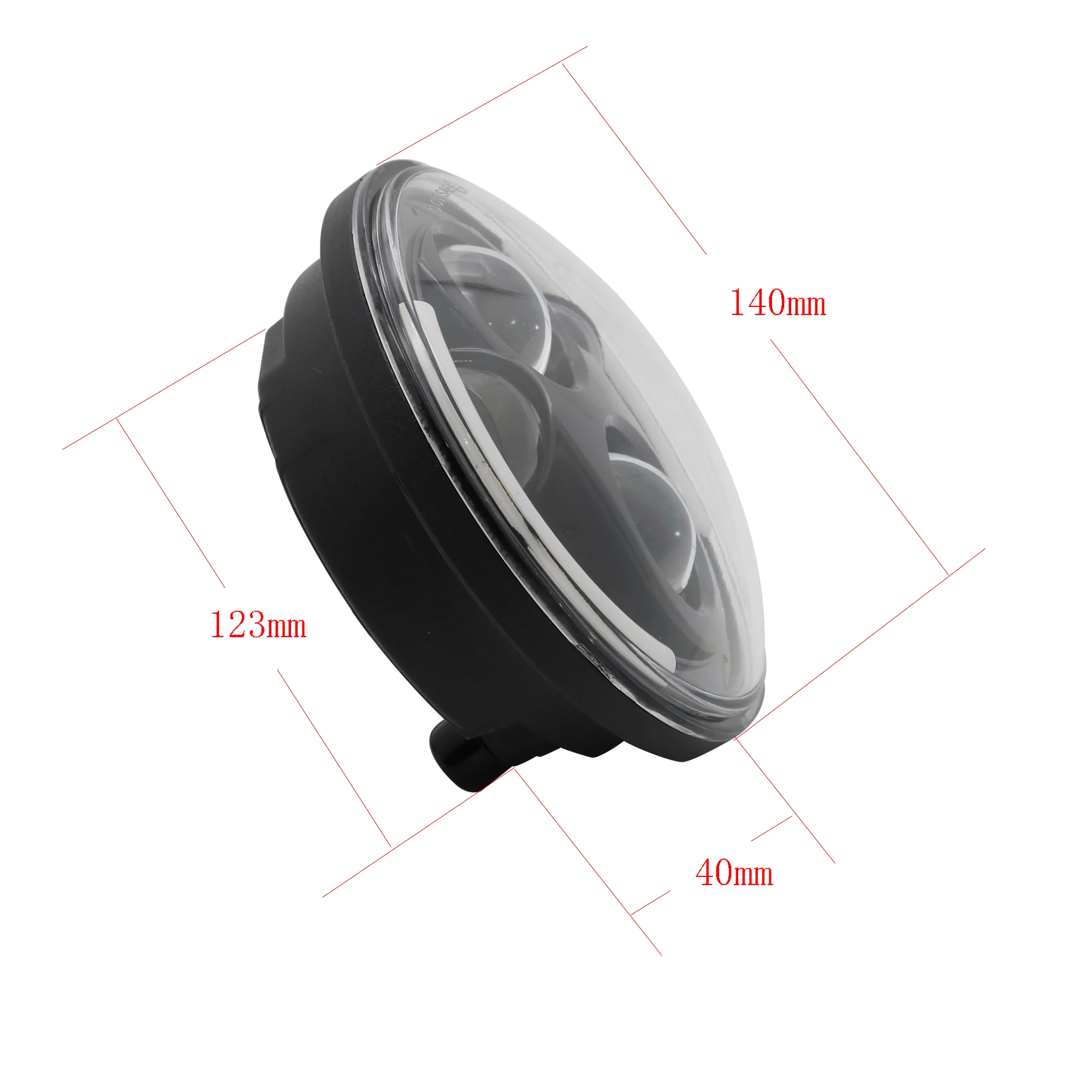 Светодиодные фары ближнего и дальнего света 1-2 шт. 5 75 дюйма уличный тройной