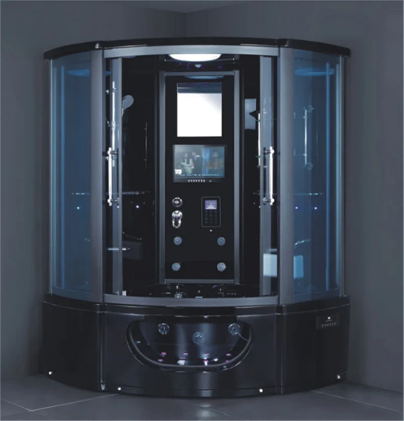 Роскошная Закрытая гидромассажная Ванна Паровая душевая кабина |