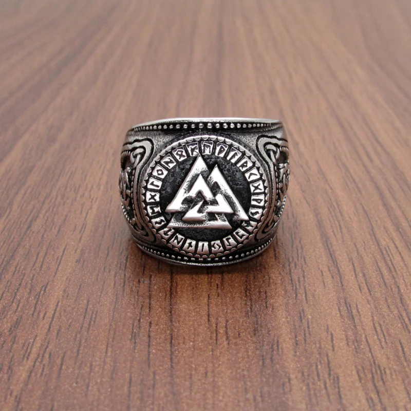 Бесплатная доставка Туфли в стиле панк Valknut Нержавеющая сталь серебро Цвет