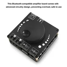 ZK-1002M 100W+100W Bluetooth 5.0 Power Audio Amplifier Board Stereo AMP Amplificador Home Theater AU