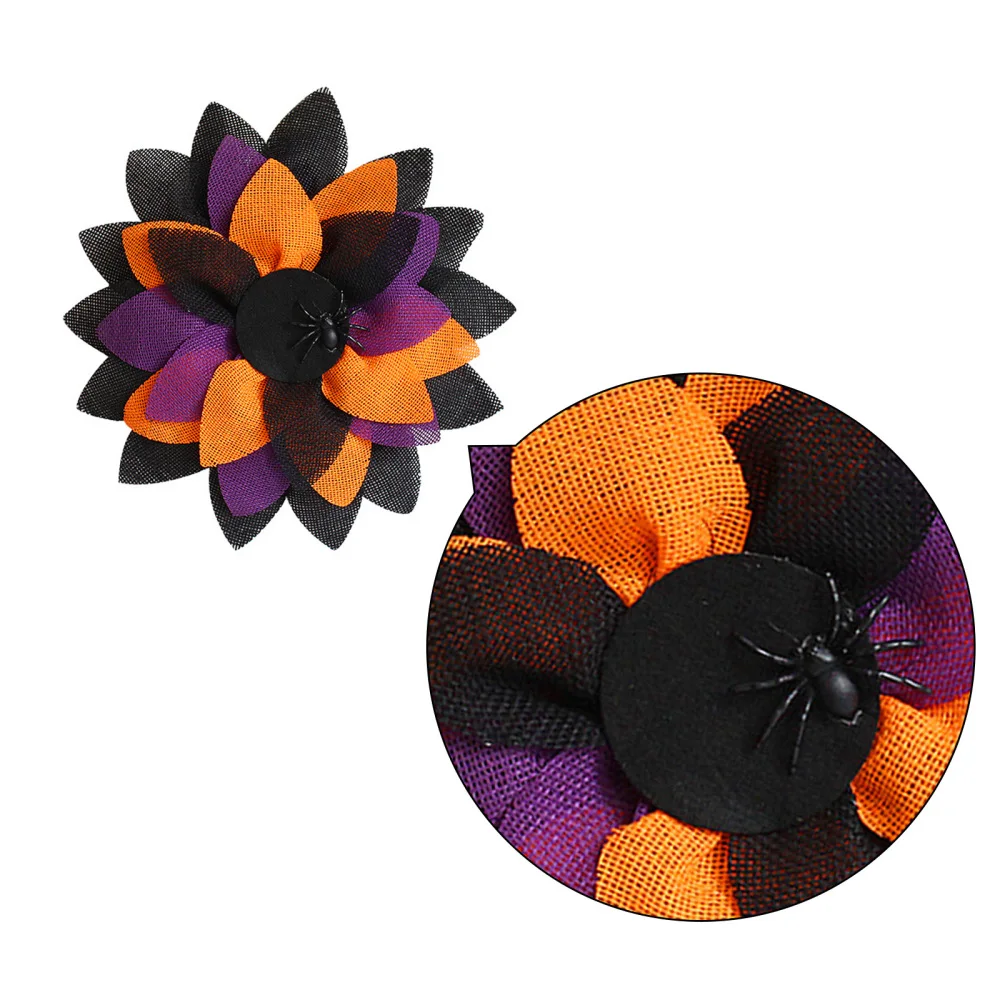 Венок паук дверная вешалка настенный Знак Приветствия для детей реквизит из