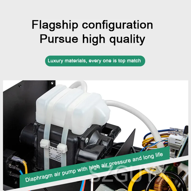 Промышленный термостатический пистолет горячего воздуха наладочная станция