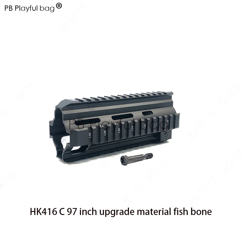 Открытый diy гель мяч пистолет игрушка HK416 корпус расширенное издание Модифицированная капроновая оболочка захватывающей волновой коробки 2,5 поколения LDT OD86 - Цвет: 1PCS
