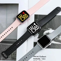 2021 newest men women led watch fashion sport couple watches silicone watch digital electronic mens wristwatch waterproof reloj