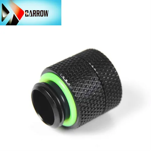 Barrow G1/4 &quotрезьба 13 мм удлинитель штекер-гнездо белый черный серебристый ПК