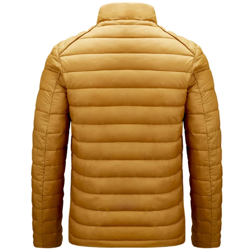 Мужская куртка, из тонкого хлопка, повседневная, зимняя, 2020 от AliExpress WW