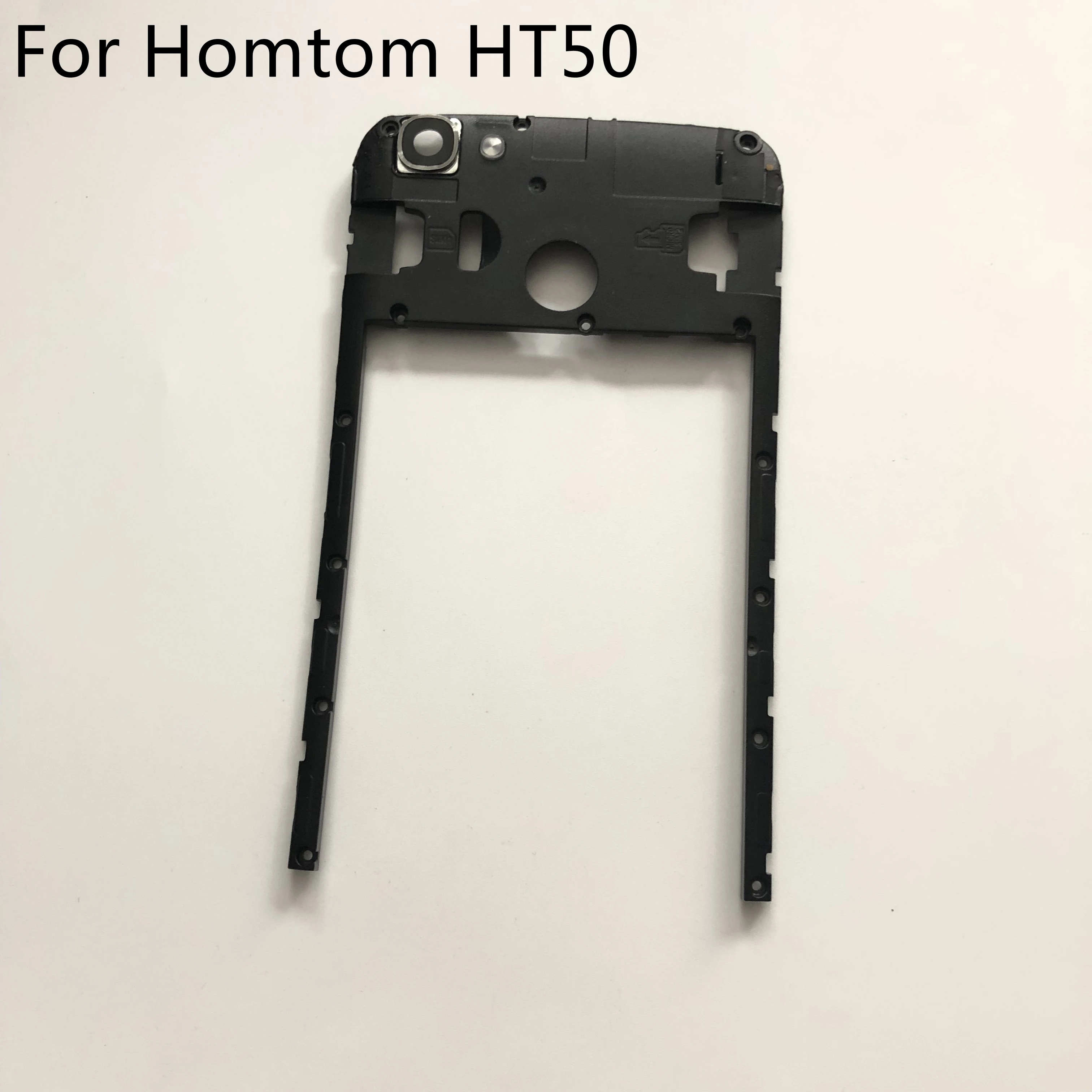 Homtom HT50 б/у задняя рамка Корпус + стеклянный объектив камеры для HOMTOM MTK6737 5 дюймов