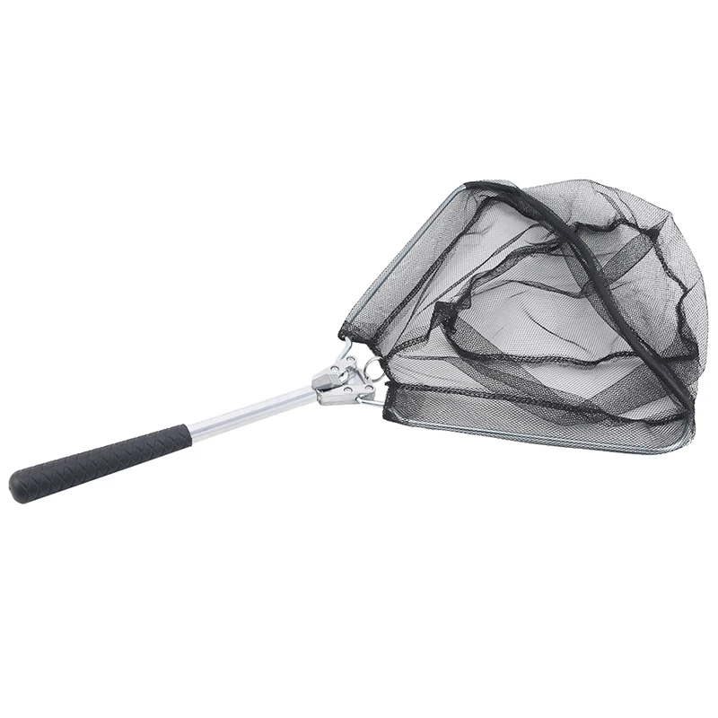 Портативная треугольная Складная рыболовная сеть из алюминиевого сплава ручная