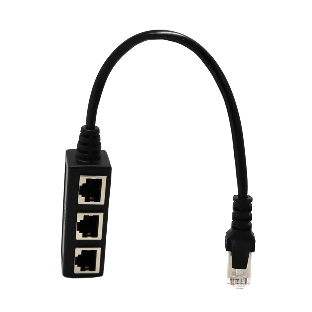 

Сетевой разветвитель кабеля Ethernet LAN от 1 до 3 до 3 адаптер концентратор