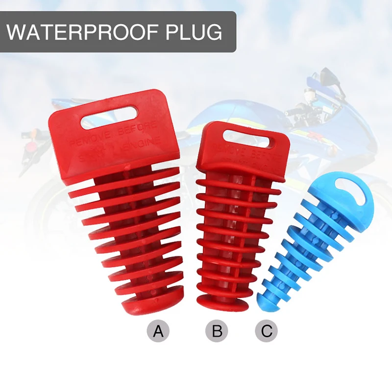 Выхлопная труба SCL Racing для мотоцикла ПВХ пробка глушителя протектор выхлопной