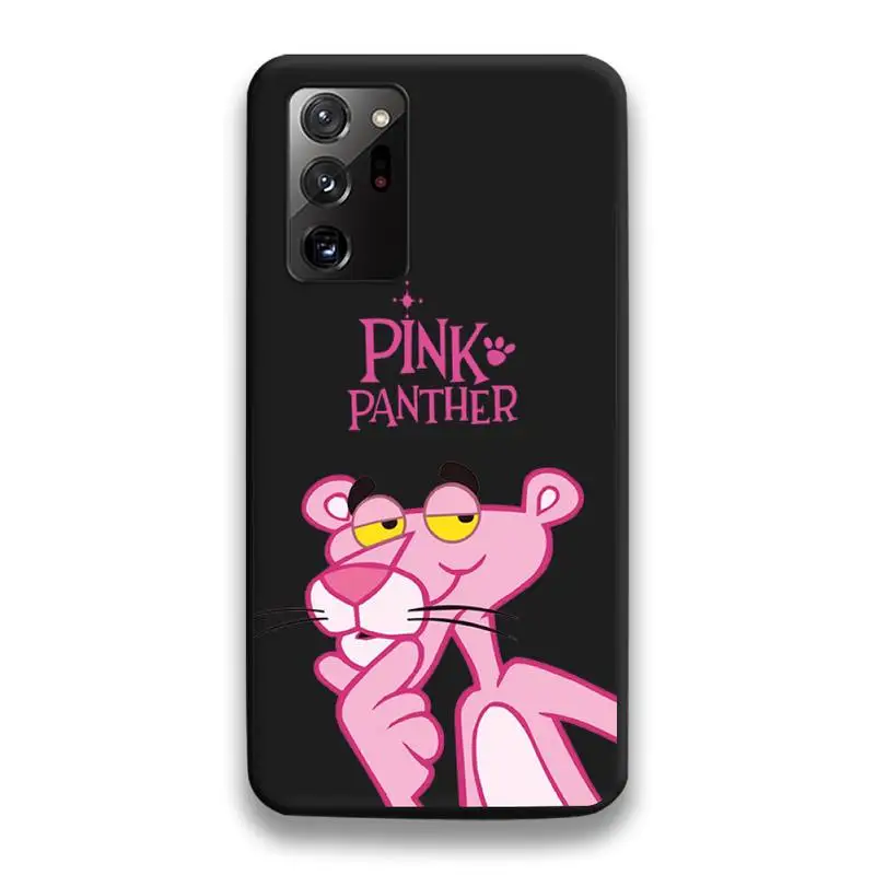 Мультяшный милый розовый чехол для телефона P-Panthers Samsung Galaxy Note20 ultra 7 8 9 10 Plus lite M51 M21