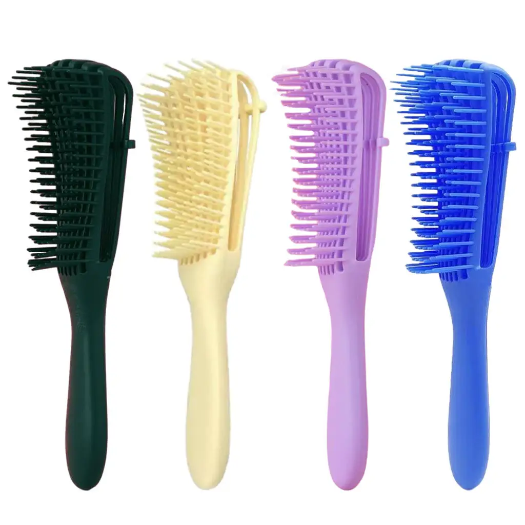 

DETANGLANDO DeTangler Hair Brush Comb for Long Thick Dry Hair