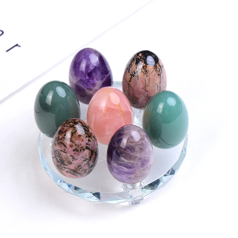 

Natural StoneYoni Egg Healing Jade Crystal Egg Mineral Ball Women Kegel Exercise Pelvic Floor Muscle Vaginal Health Care Massag