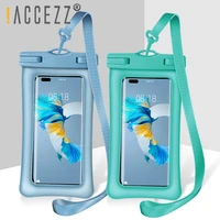 accezz airbag waterproof pouch case for iphone 12 11 samsung huawei xiaomi redmi cover swimming bag sealing ipx8 water proof