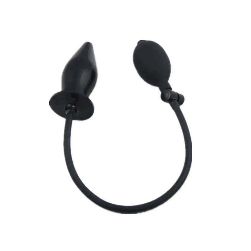 2 шт. надувная Анальная пробка имитация пениса расширитель надуйте игрушки şişme